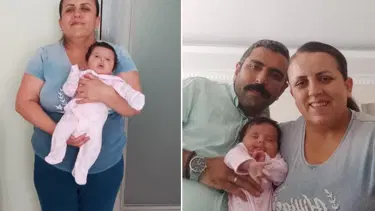 Menopoza girmek üzereyken 'altın yumurta' ile anne oldu