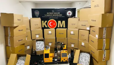 Bayburt’ta kaçak tütün operasyonu