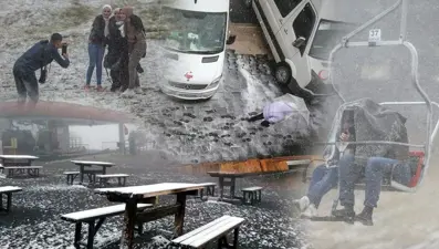 Yurttan manzaralar: Kar erken geldi