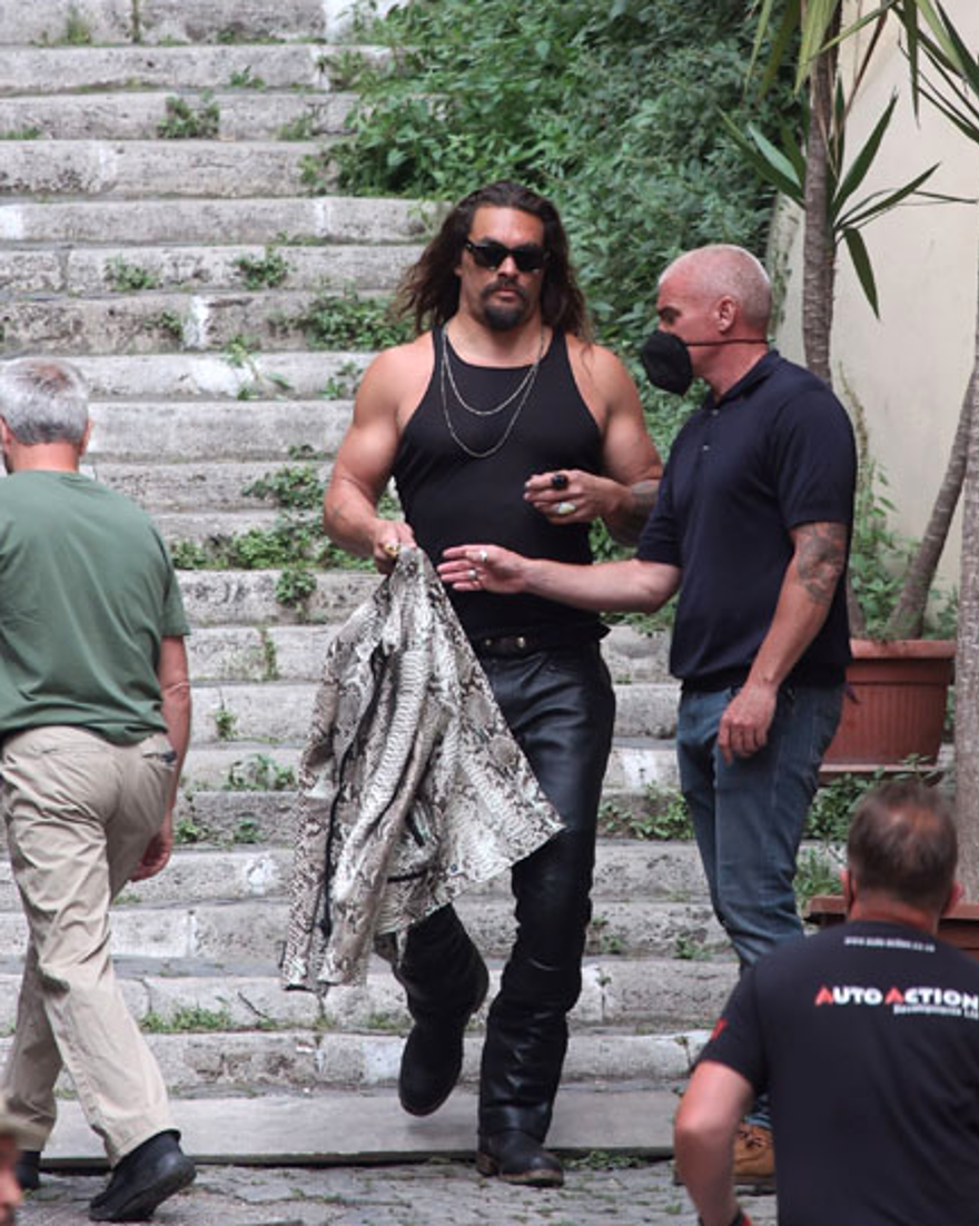 Jason Momoa'lı Hızlı ve Öfkeli 10 setinden fotoğraflar 4