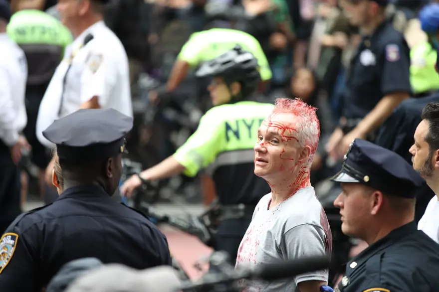 New York'ta iklim değişikliği protestosu: 85 gözaltı 11