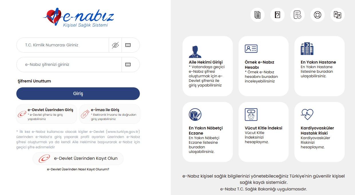 e-Nabız değişti... İlaç almada büyük kolaylık