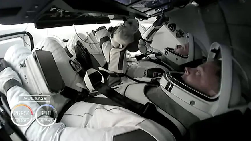 Astronotları kurtarma görevi başladı: Ekip başarılı şekilde ISS'ye kenetlendi! 3 Astronotları kurtarma görevi başladı: Ekip başarılı şekilde ISS'ye kenetlendi! 3