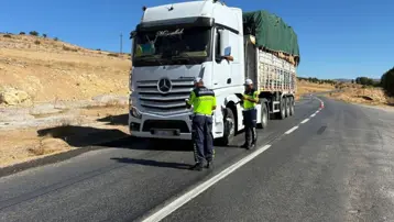 Yozgat'ta jandarma ekiplerinden denetim
