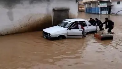 Suruç'u sel vurdu, mahsur kalanlar kurtarıldı