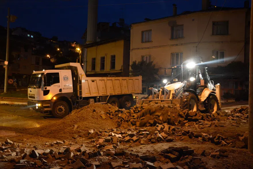 Manisa'yı sağanak vurdu 5