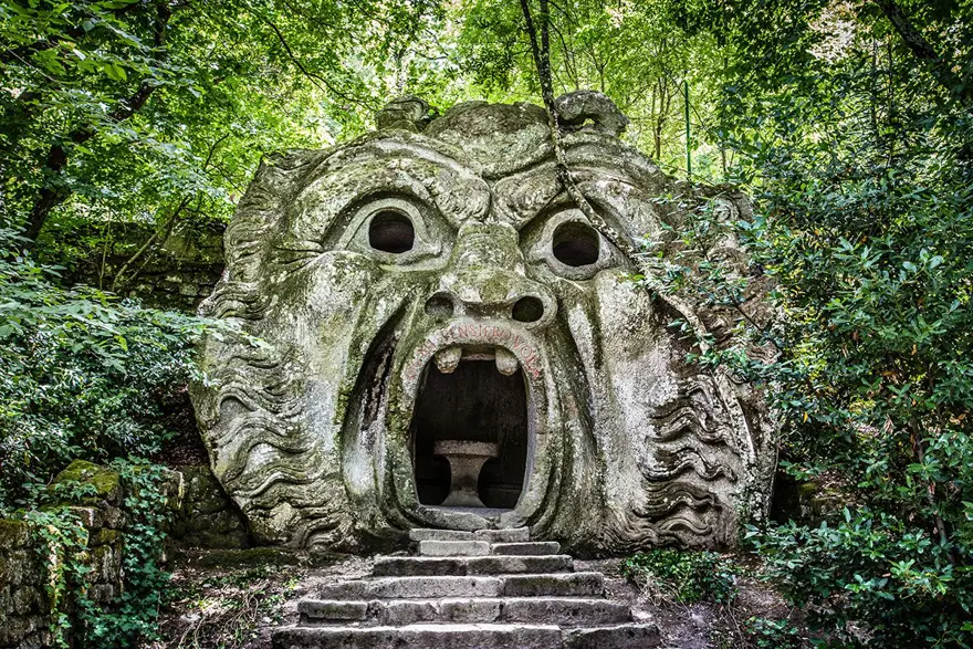 Orcus Mouth, Bomarzo Bahçeleri / İtalya 1