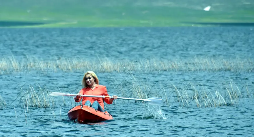 keşiş gölü, van gezilecek yerler, erek dağı, van kano 15