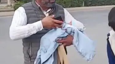 Çöp konteyneri yanında bebek bulundu