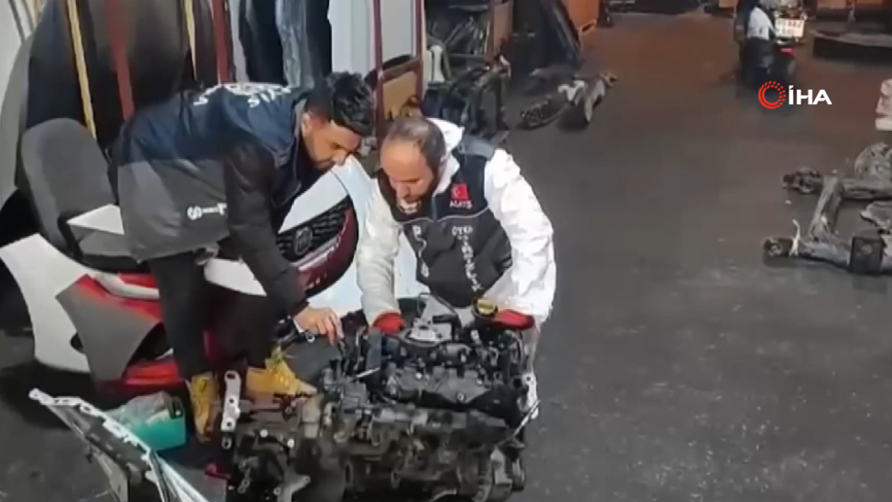 Ankara'da kaçak ve change araç operasyonu: 4 gözaltı
