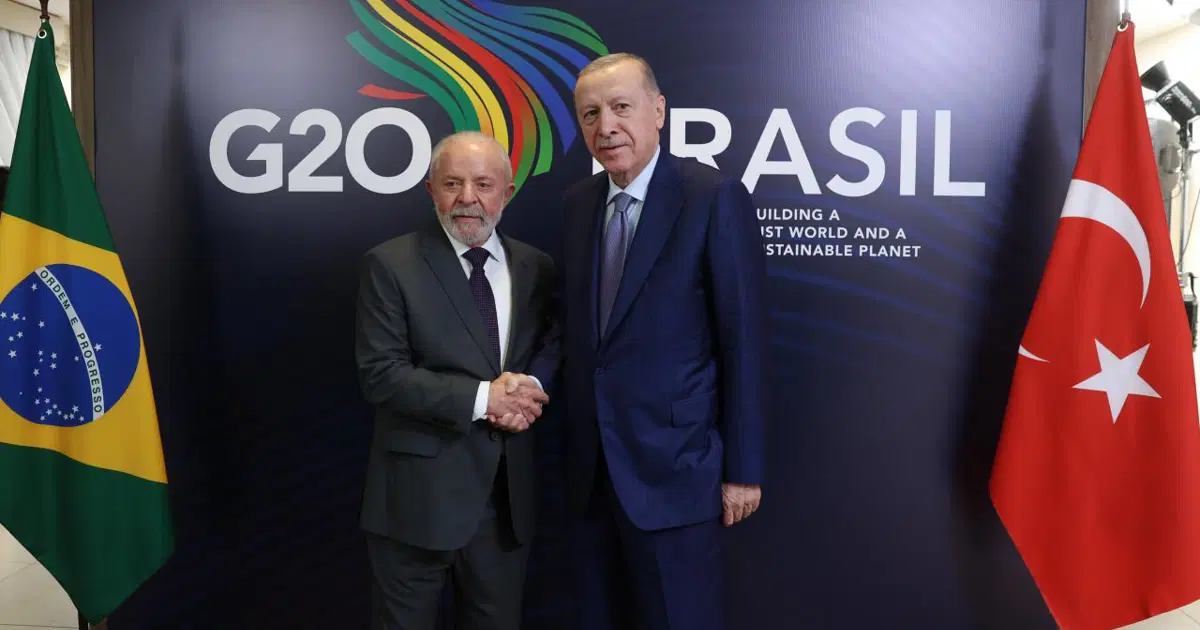 Cumhurbaşkanı Erdoğan Brezilya Devlet Başkanı ile görüştü