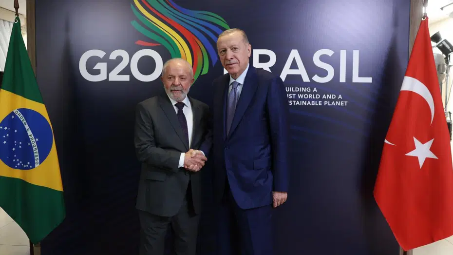 Cumhurbaşkanı Erdoğan Brezilya Devlet Başkanı ile görüştü