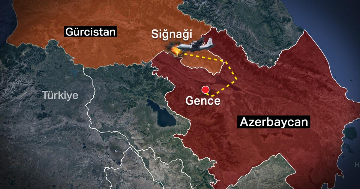 MSB: Kargo uçağı düştü, içinde 20 personel vardı