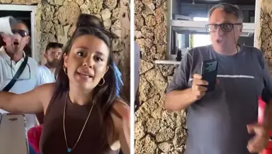 Plajda "Karpuz sokamazsın" kavgası