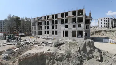 Defne’de jandarma hizmet binalarının inşası sürüyor