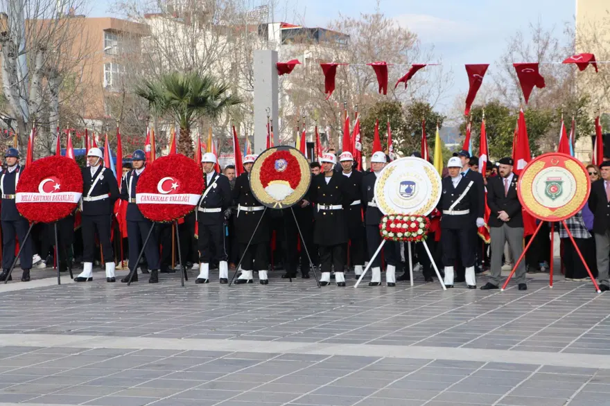 Çanakkale Zaferi'nin 108'inci yıl dönümü kutlamaları 