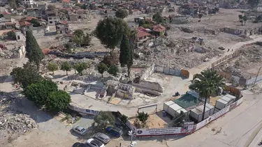 Hatay'da depremde yerle bir olan tarihi cami yeniden ayağa kaldırılacak