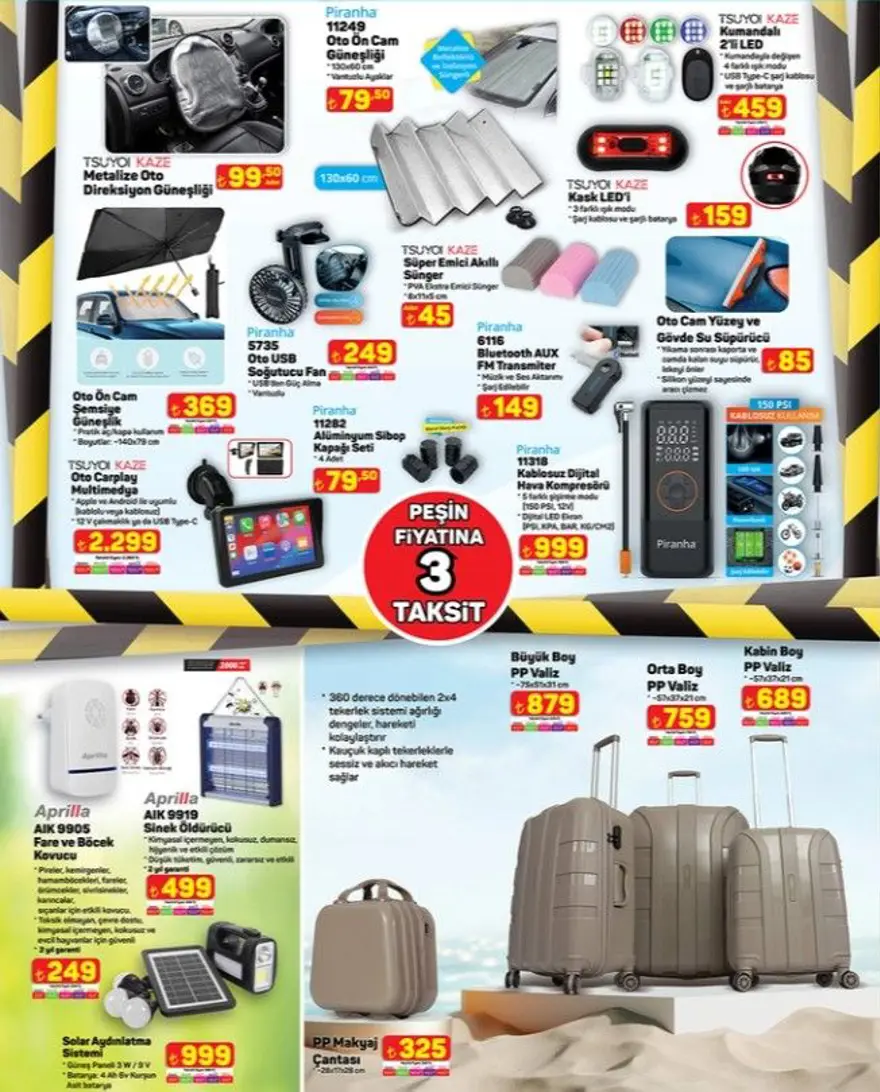 A101 aktüel 10 Temmuz kataloğu: A101 marketlere TV, beyaz eşya, süpürge, karavan, motosiklet ve bisiklet geliyor 11 A101 aktüel 10 Temmuz kataloğu: A101 marketlere TV, beyaz eşya, süpürge, karavan, motosiklet ve bisiklet geliyor 11