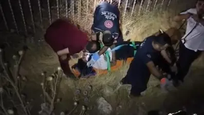 Elazığ'da feci olay: 4 metrelik istinat duvarından düştü