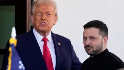 Trump'tan Zelenski çıkışı. “Ben onaylamadan elinde hiçbir şey yok”