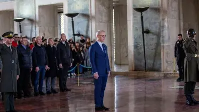 THF Yönetim Kurulu'ndan Anıtkabir'e ziyaret