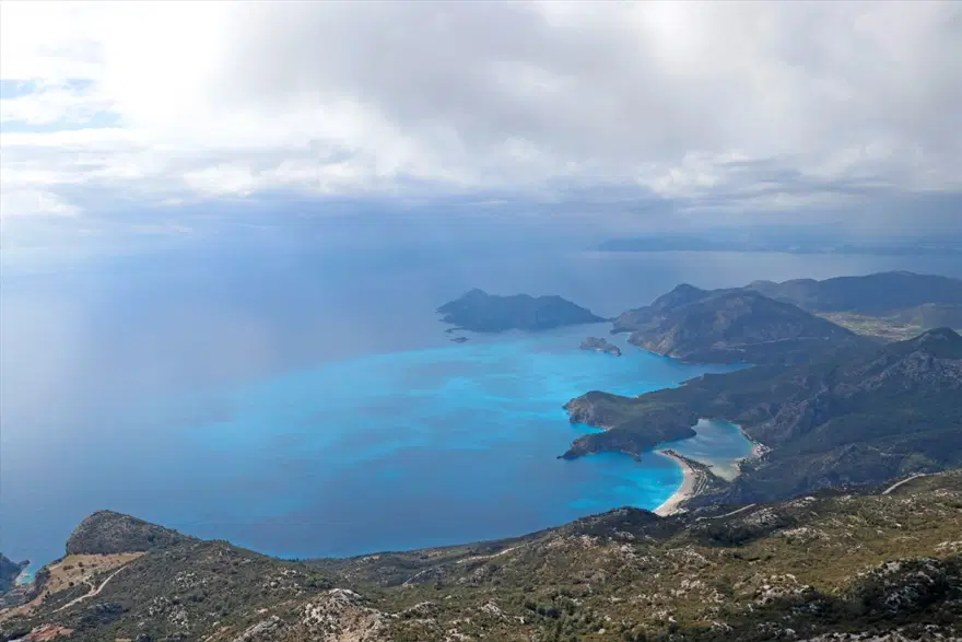 Ölüdeniz'in 'renkli aksesuarları' adrenalin tutkunlarına gökyüzünden eşsiz manzaralar sunuyor 8