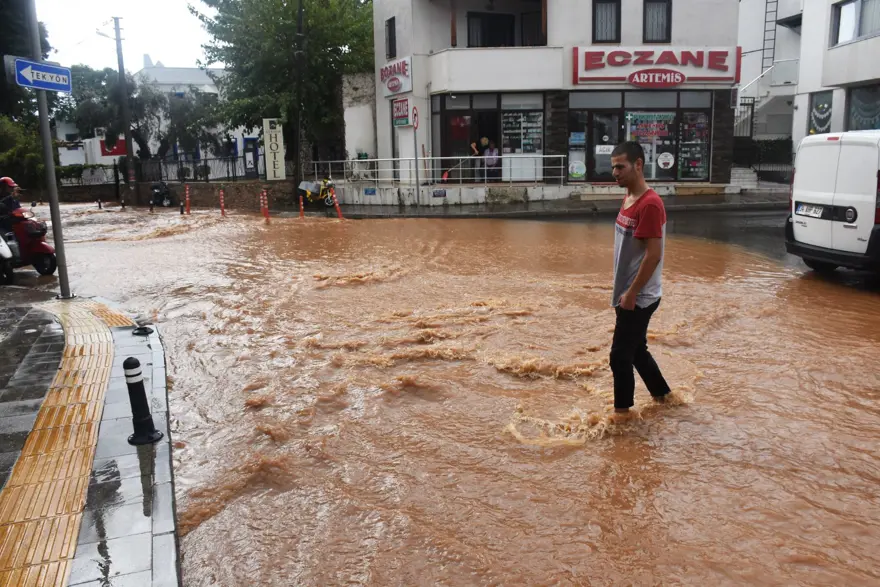 Bodrum yine sular altında 17