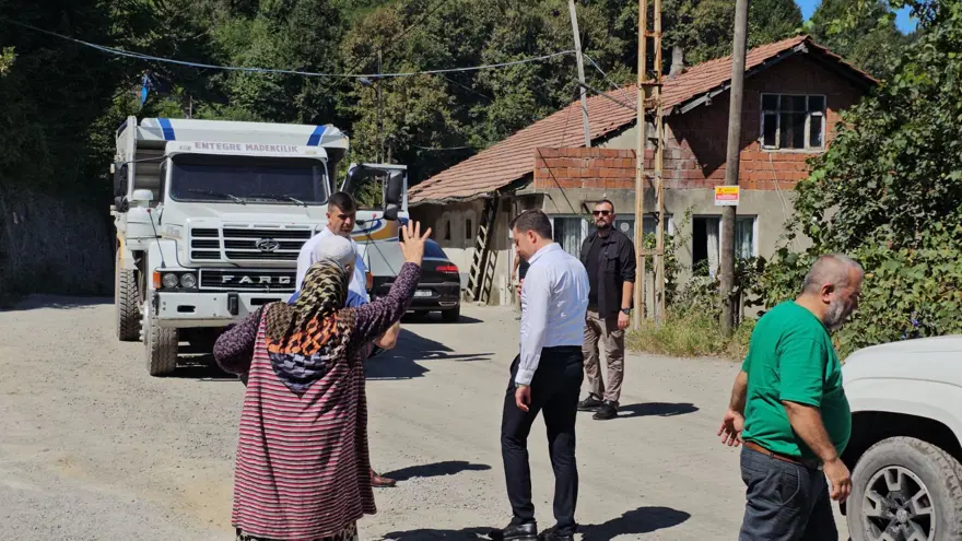 Zonguldak'ta maden araçlarına karşı eylem 4