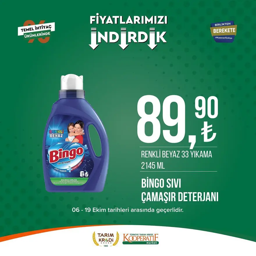 Tarım Kredi Kooperatif Market kasım ayına özel yeni indirimli ürünler: Birçok üründe yüzde 50 indirim fırsatı (2 Kasım 2023 Tarım Kredi Market indirimleri) 103