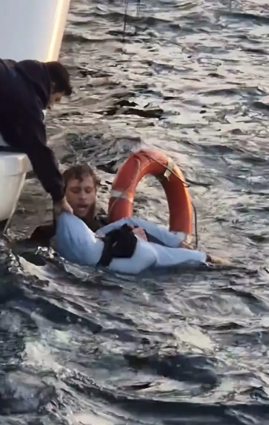Boğaz'da denize düşen kadın için seferber oldular 3