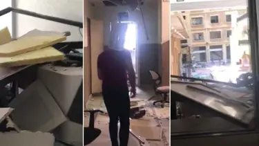 Beyrut'taki THY ofisinde ağır hasar