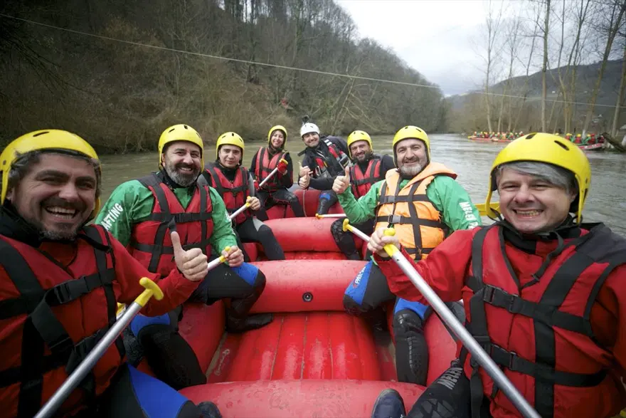 Melen Çayı'nda rafting sezonu açıldı 6 Melen Çayı'nda rafting sezonu açıldı 6