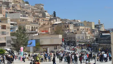 Bayram tatilinde Mardin'e turist akını