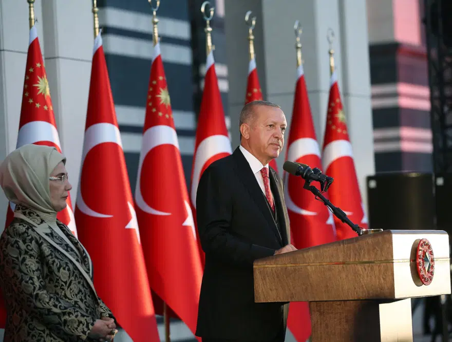 Beştepe'de 30 Ağustos Zafer Bayramı resepsiyonu 3