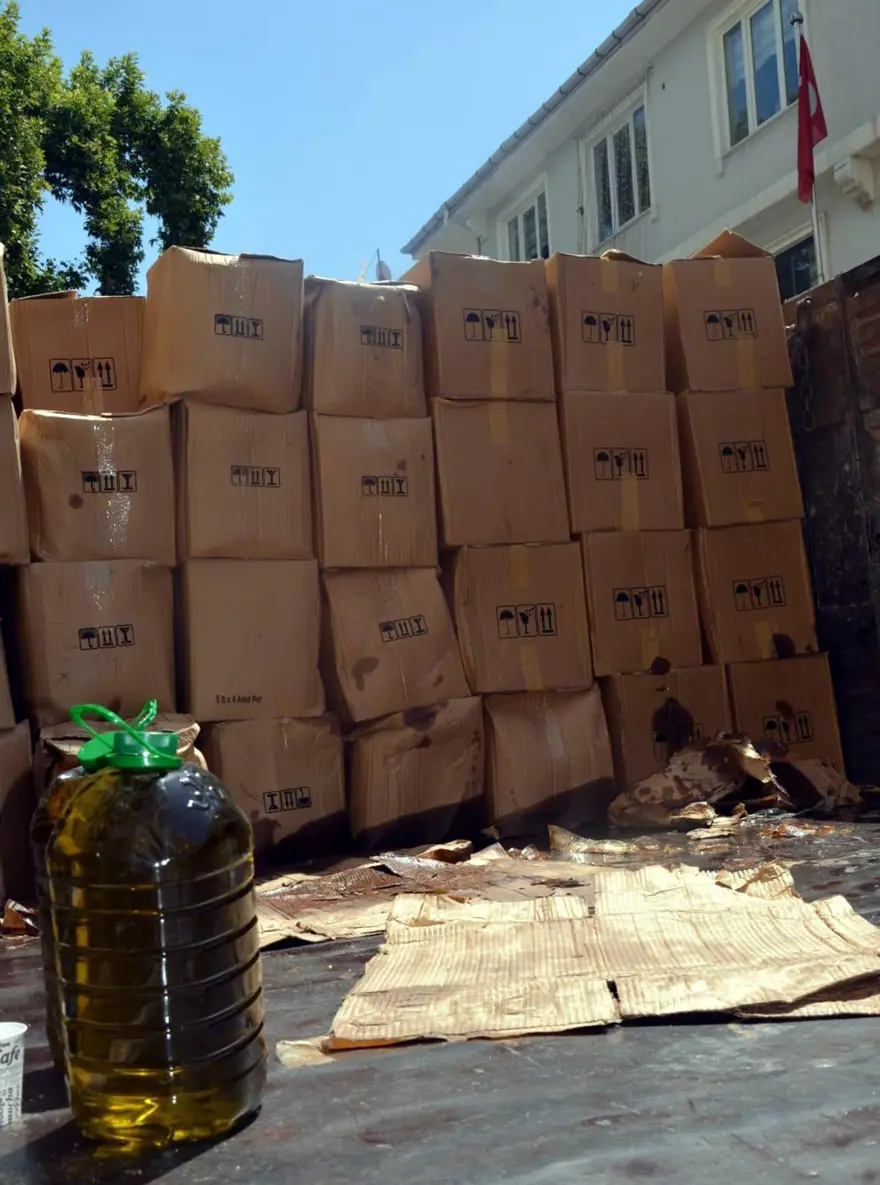 11 bin 327 litre sahte zeytinyağı piyasaya sürülecekti! Sahte zeytinyağı nasıl anlaşılır? 1