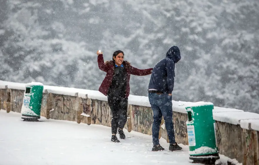 Antalya’ya 29 yıl sonra kar yağdı 42 Antalya’ya 29 yıl sonra kar yağdı 42
