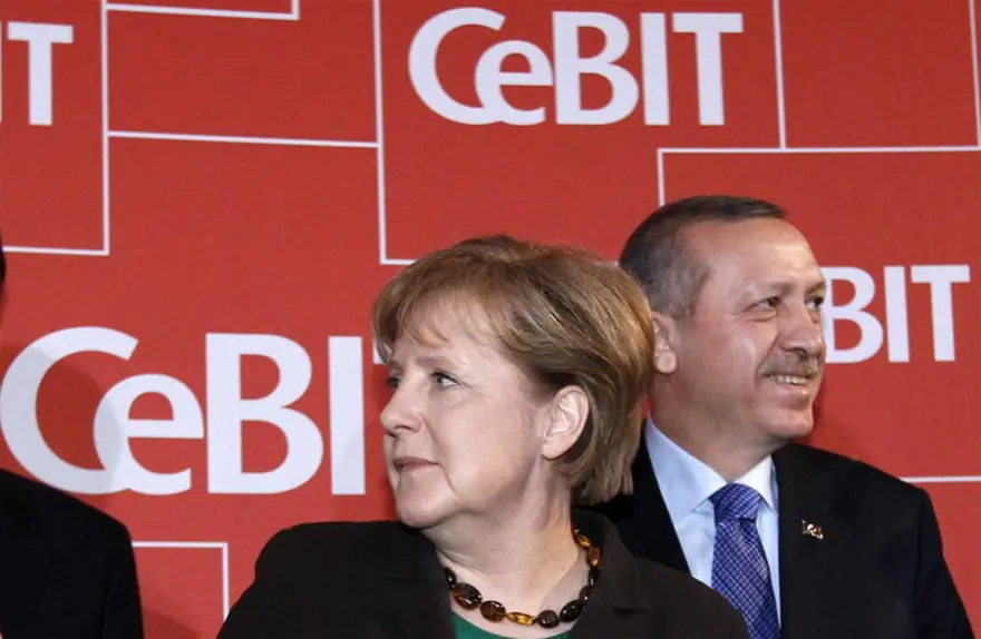 Erdoğan - Merkel buluşması 1 Erdoğan - Merkel buluşması 1