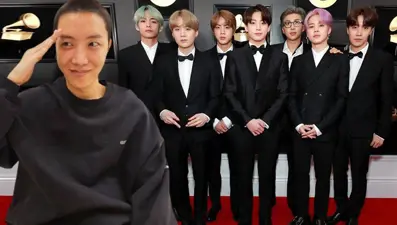 K-Pop grubu BTS üyelerinden J-Hope'tan asker tıraşlı paylaşım