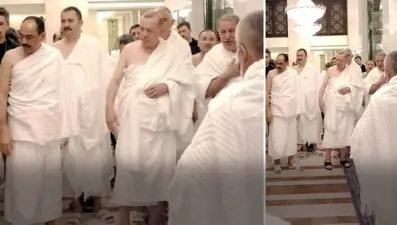 Cumhurbaşkanı Erdoğan'dan umre ziyareti