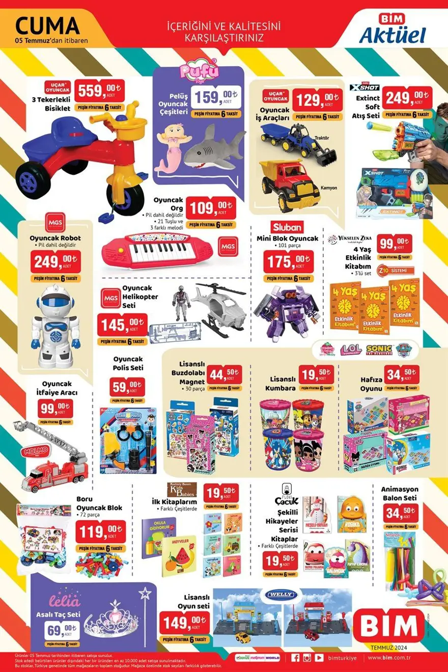 BİM aktüel indirimleri 5 Temmuz 2024: BİM markette bu haftaya özel yeni indirimli ürünler 6