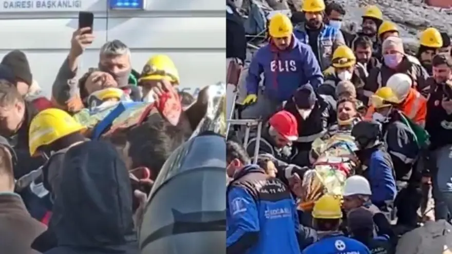 Deprem bölgesinden mucize kurtuluşlar 70