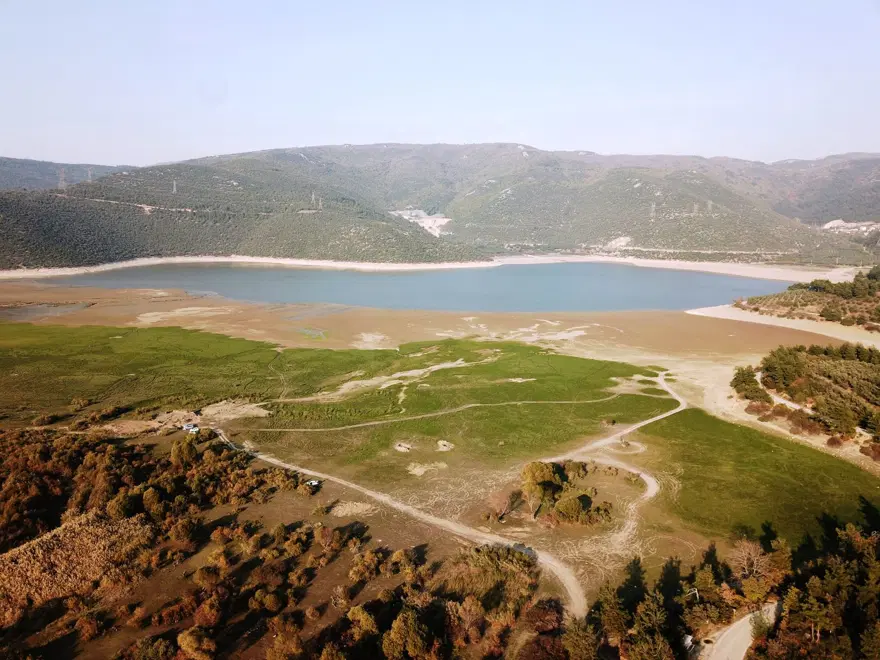 Gölbaşı Barajı'nın yüzde 70'i kurudu 3