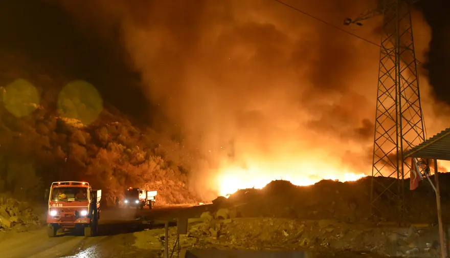 Bodrum’da korkutan yangın 5