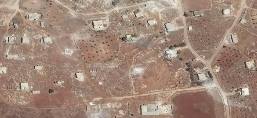 İdlib'deki yıkım hiç böyle görüntülenmemişti 24