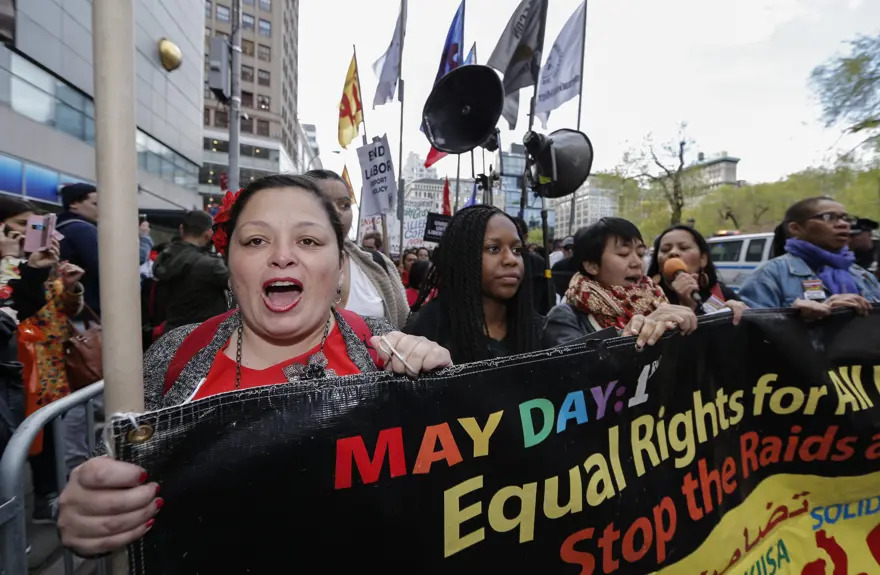 1 Mayıs'a Baltimore damga vurdu 8