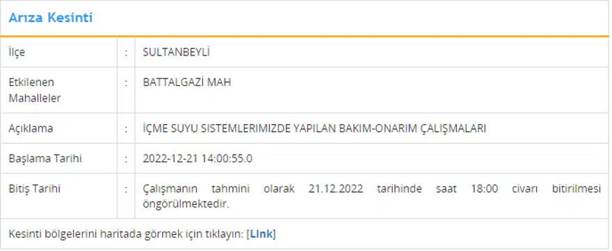 İstanbul'un 5 ilçesinde su kesintisi: 6 saat su kesintisi yaşanacak (21 Aralık İSKİ planlı su kesintisi listesi) 5 İstanbul'un 5 ilçesinde su kesintisi: 6 saat su kesintisi yaşanacak (21 Aralık İSKİ planlı su kesintisi listesi) 5