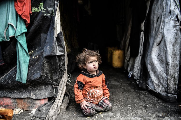 UNICEF: Refah'taki 600 bin çocuk hasta, yaralı ya da aç