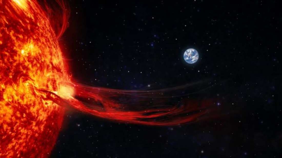 Güneş'teki fırtına Dünya'yı vuracak