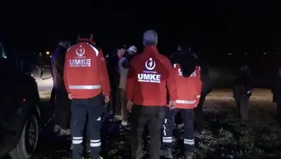 Kayseri'de bataklıkta mahsur kalan 6 kişi kurtarıldı