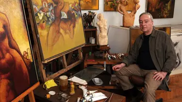 Orhan Taylan'ın solo sergisi ziyarete açıldı (Türker Art, Teşvikiye)